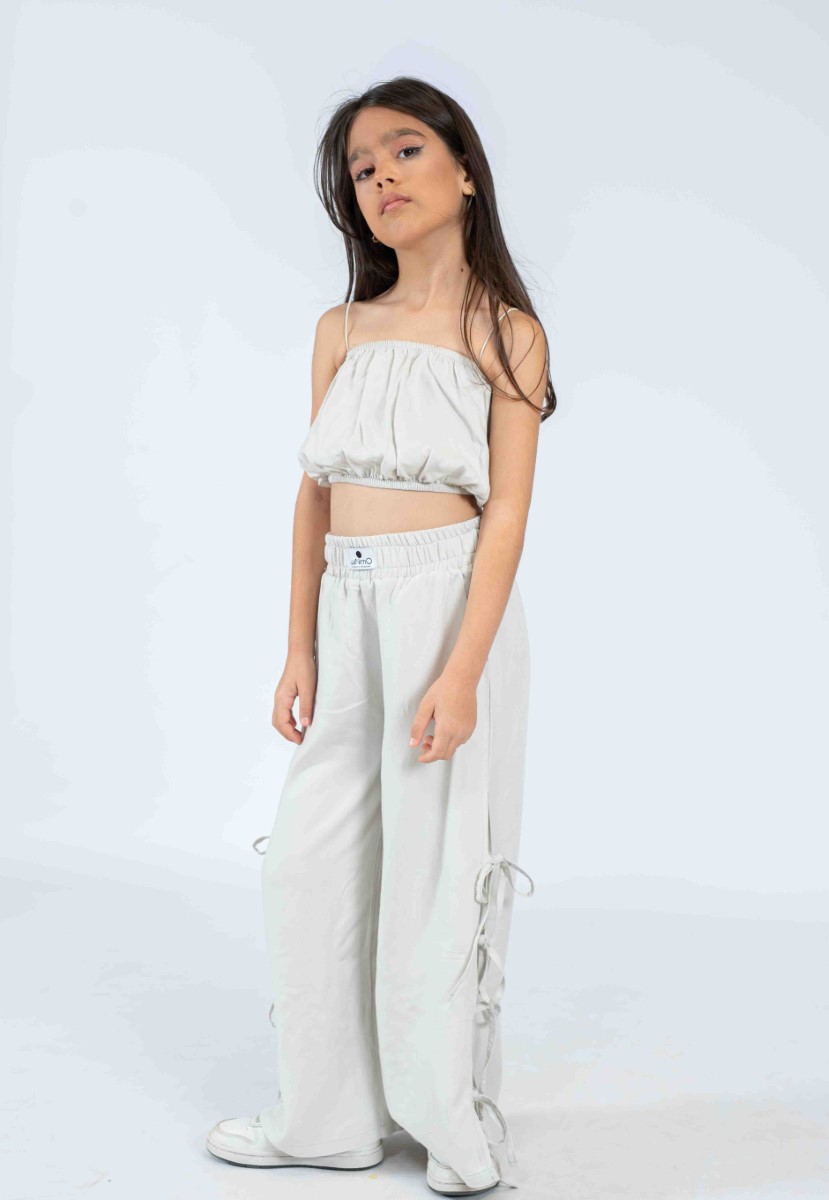 Blush Side‑Tie Lounge Co‑Ord Set - Image 3
