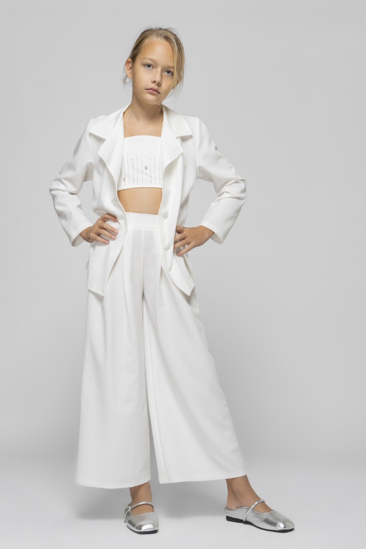 Longline Jacket with Clean Structured Silhouette