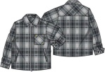 Signature Plaid Button‑Down Shirt