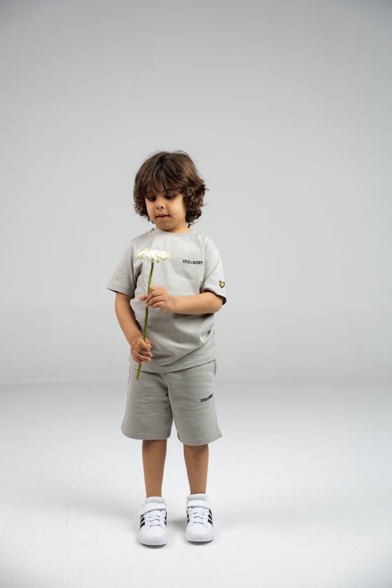 Signature Short‑Sleeve Tee with Minimalist Print