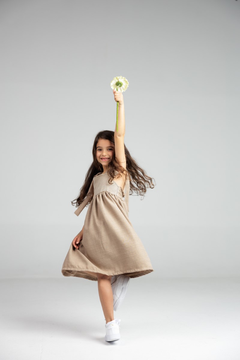 Sleeveless Tie‑Strap Dress - Image 3