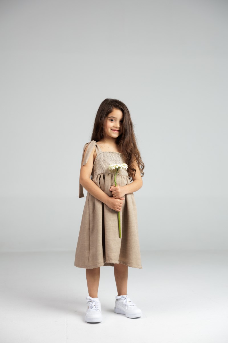 Sleeveless Tie‑Strap Dress - Image 2